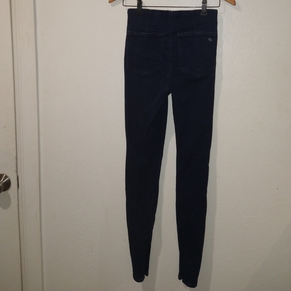 RAG & BONE Nina High Rise Pull On Slim Jeans - Picture 5 of 11